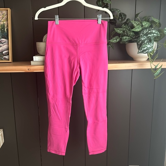 Lululemon Align High-Rise Crop 23" Sonic Pink - Picture 1 of 4